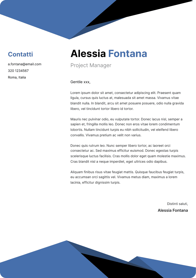 Cover Letter 1