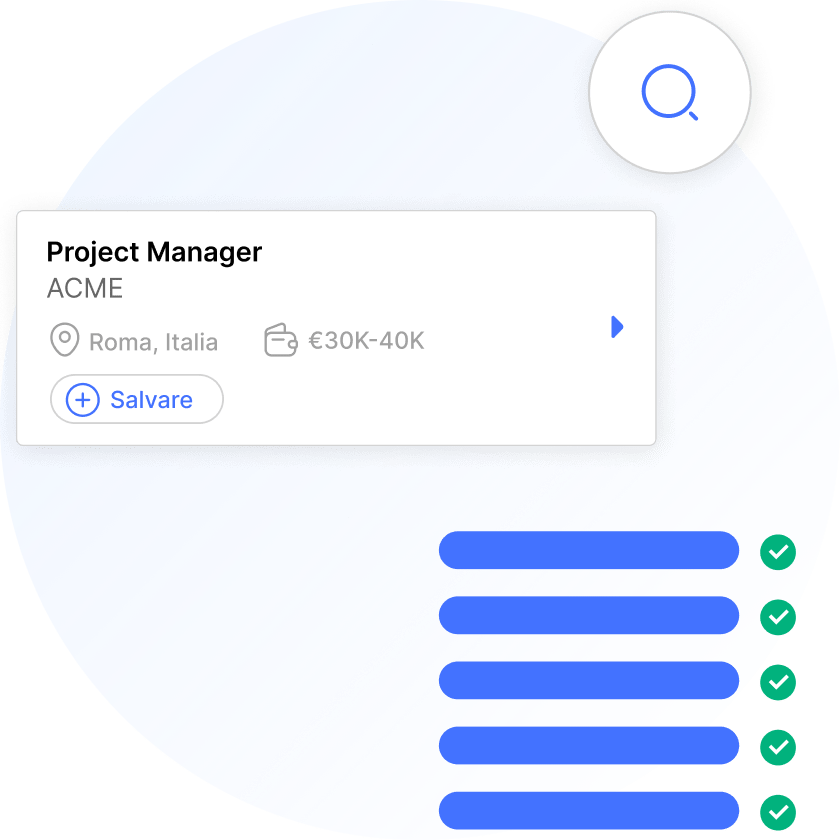 Trovate il lavoro ideale per la vostra carriera
